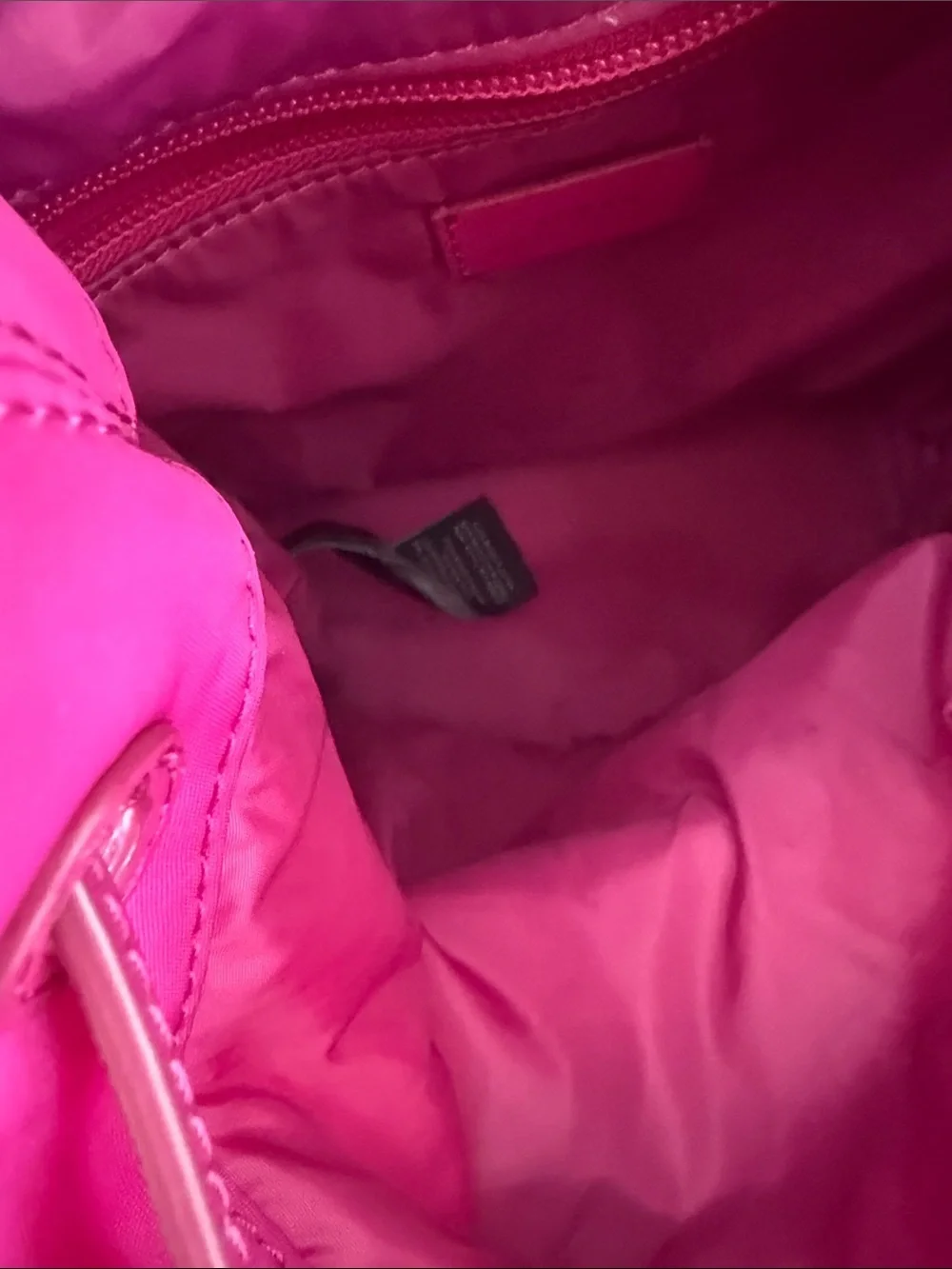 Ralph Lauren Pink Nylon Backpack